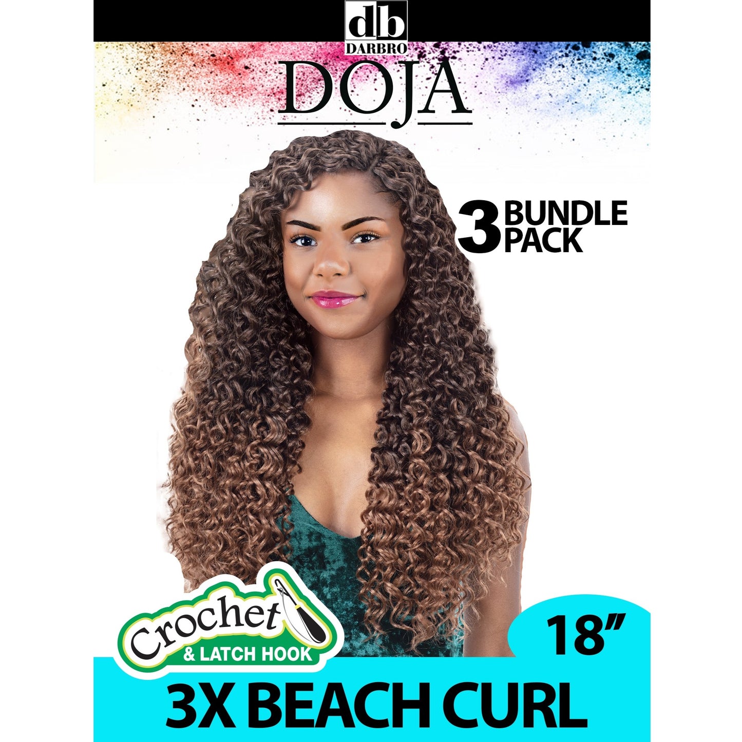 Beach Curl - 3X 18"Inches