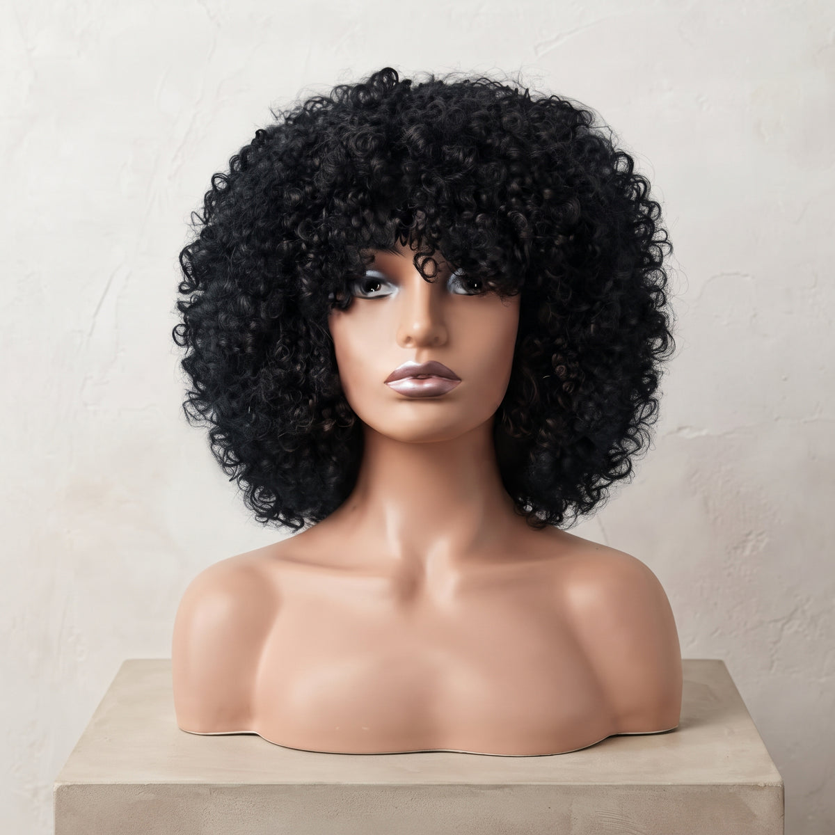 Curly Bang 14" Natural Colour