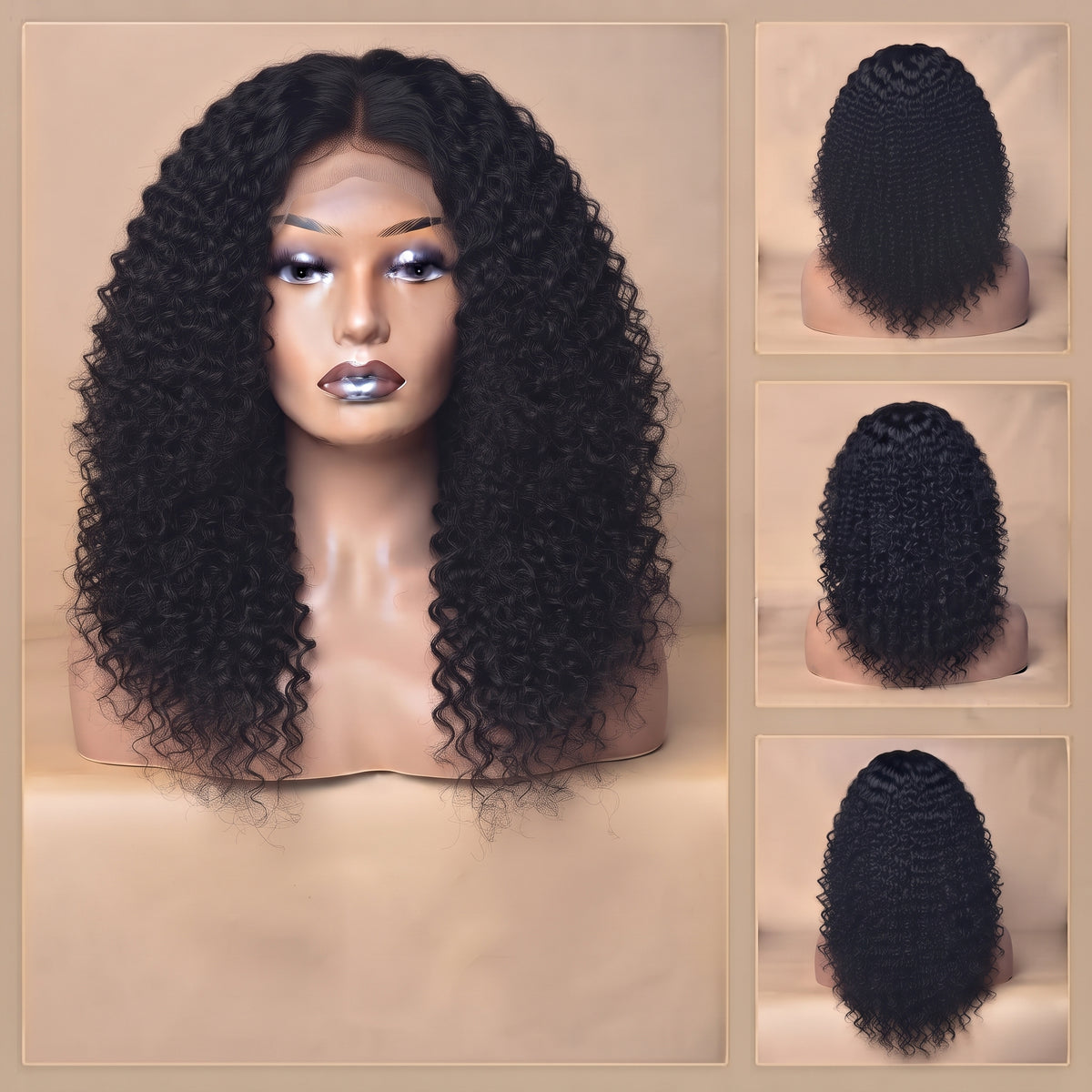 4x4 Lace Wig Jerry Curl