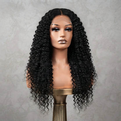 13x4 Frontal Lace Wig Jerry Curl 26"