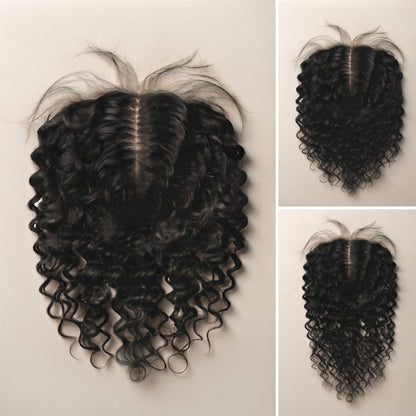 Closure 4X4 Jerry Curl Naturl Colour