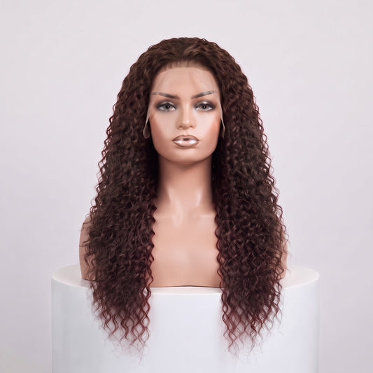 Water Curl 13x4 Lace Wig 24"