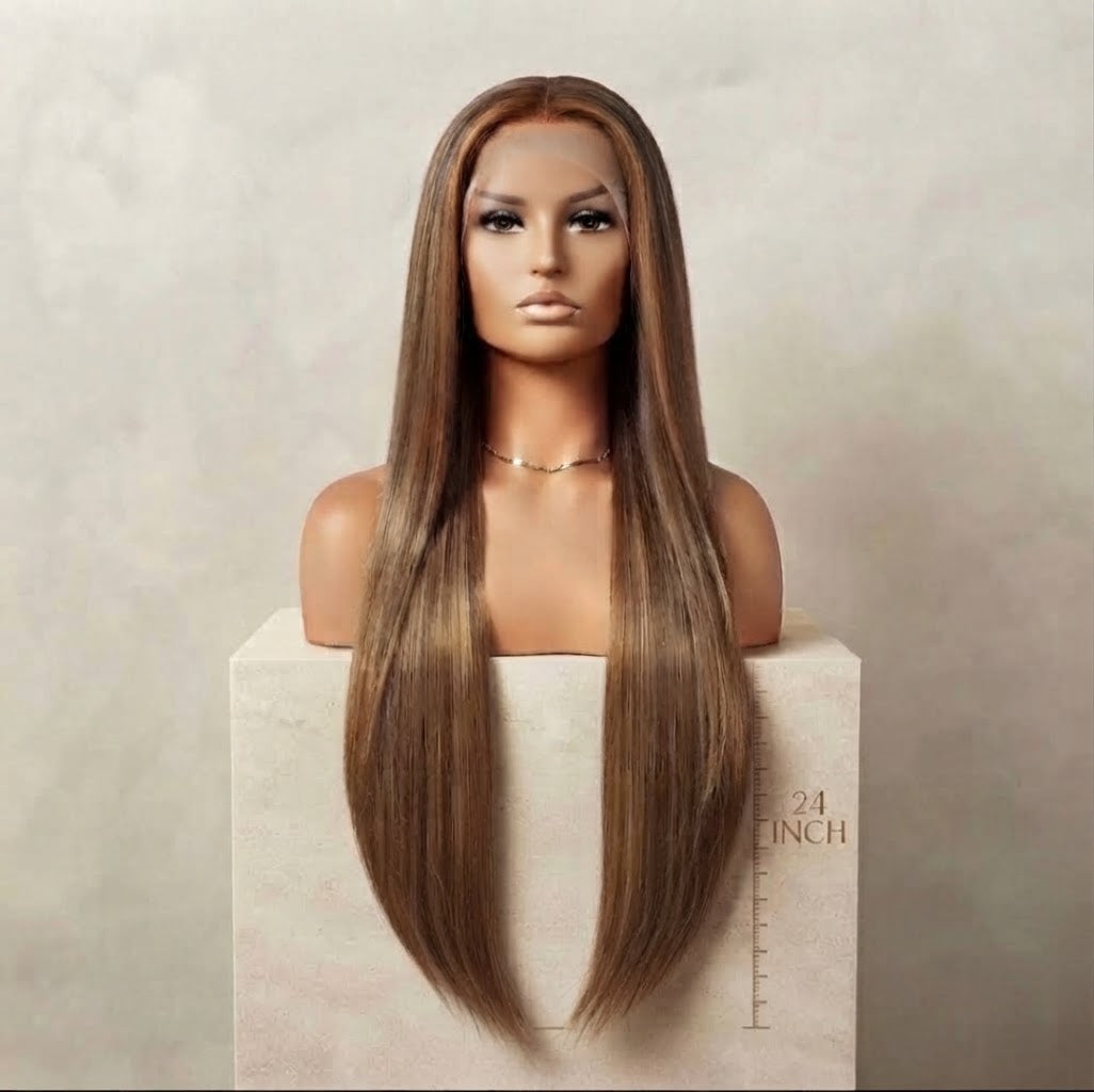 13x4 Frontal Lace Wig Straight 24"
